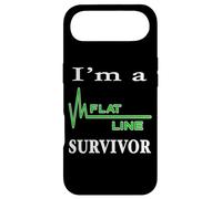 I Am A Flat Line Cardiac Arrest Survivor Heartbeat Flatline Case for iPhone Air