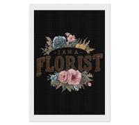 I Am A Florist Adults Diamond 5D Painting Kit Square Drill DIY Art Craft Wall Decor