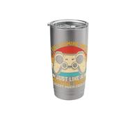 I Am A Gaming Uncle Just Like A Normal Uncle Except Much Coo Stainless Steel Insulated Tumbler