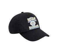 I Am A Genius. What's Your Superpower? Great Gift for Christmas, Birthdays, and Any Special Day, Cotton Authentic 5 Panel Cap. (UK, Alpha, One Size, Black)