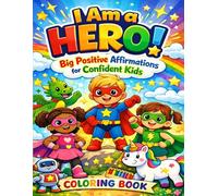 I Am a Hero! Big Positive Affirmations for Confident Kids: A Fun & Empowering Coloring Book to Build Confidence, Courage, and Positive Mindsets