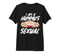 I Am A Hummus Sexual Vegan Food Spread Pun Premium T-Shirt