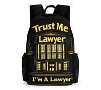 I Am A Lawyer Trust Me Casual Travel Backpack for Men Women 16 Inch Lightweight Basic Daypack with Pocket