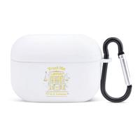 I Am A Lawyer Trust Me Earbuds Case Suitable for AirPods Pro White | Cute Wireless Headphones Cover with Carabiner
