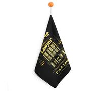 I Am A Lawyer Trust Me Printed Hand Towels for Bathroom Soft Quick Dry Absorbent Cleaning Cloths 1PCS