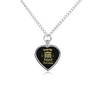 I Am A Lawyer Trust Me Printed Pet Urn Necklace for Unisex Ashes Cremation Memorial Keepsake Pendant Jewelry