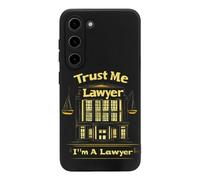 I Am A Lawyer Trust Me Printed Phone Case Slim Cute Cellphone Protective Cover Unisex Compatible with Galaxy S23/S23 Plus/S23 Ultra