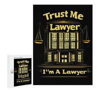 I Am A Lawyer Trust Me Wooden Jigsaw Puzzles for Adults Vertical Challenge Intelligent Picture Puzzle Games Gift for Family
