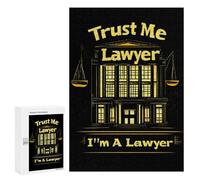I Am A Lawyer Trust Me Wooden Jigsaw Puzzles for Adults Vertical Challenge Intelligent Picture Puzzle Games Gift for Family