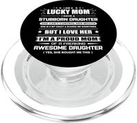 I am a Lucky Mom of Stubborn Daughter She Bought Me This PopSockets PopGrip for MagSafe