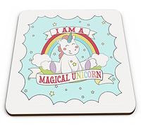 I Am A Magical Unicorn Funny Novelty Glossy Mug Coaster