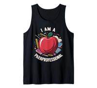 I Am A Paraprofessional Educator Teacher's Aide Paraswami Tank Top
