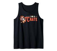 I am A Pi-Rate Pirate Cat Mathematical Symbol Pi Day Tank Top