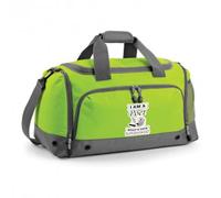 I Am A Poet What's Your Superpower?, Poetry Lover Gift, Holdall Shoulder Bag. (Lime Green)