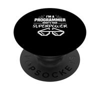 I am a programmer what is your superpower PopSockets Adhesive PopGrip
