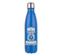 I Am A Project Manager. What’s Your Superpower? 500 ML Double Walled Insulated Stainless Steel Bottle. (Matt Dark Blue)