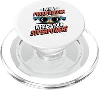 I Am A ProofReader Whats Your Superpower Reading Enthusiast PopSockets PopGrip for MagSafe