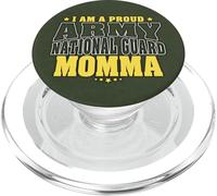 I Am A Proud Army National Guard Momma - Military Mother Mom PopSockets PopGrip for MagSafe