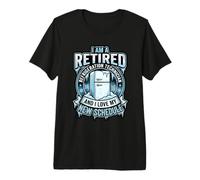 I Am A Retired Refrigeration Technician New Schedule Premium T-Shirt