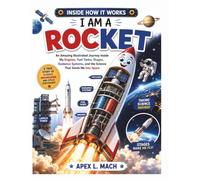 I AM A ROCKET (INSIDE HOW IT WORKS): An Amazing Illustrated Journey Inside My Engines, Fuel Tanks, Stages, Guidance Systems, and the Science That Sends Me Into Space (INSIDE HOW IT WORKS FOR KIDS)