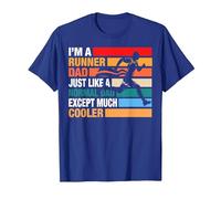 I am a Runner Dad Cool Running Dad T-Shirt, Men, Royal Blue, X-Large