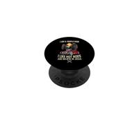 I Am a Simple Man I Like Hot Rods and Believe in Jesus Eagle PopSockets Adhesive PopGrip