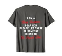 i am a Slow Runner Dear god T-Shirt, Men, Asphalt Grey, 4X-Large