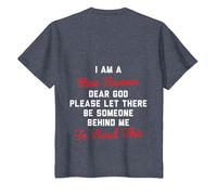 i am a Slow Runner Dear god T-Shirt, Youth, Heather Blue, 3T