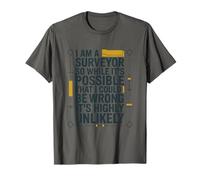 I Am A Surveyor So While It's Possible, Land Examiner T-Shirt