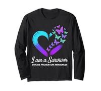 I Am A Survivor Suicide Prevention Awareness Long Sleeve T-Shirt