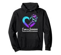 I Am A Survivor Suicide Prevention Awareness Pullover Hoodie