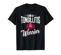 I Am A Tonsillitis Warrior Tonsils Out Surgery Children Gift T-Shirt