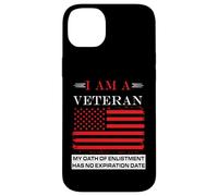 I am A Veteran My Oath Has No Expiration Men's Veteran Case for iPhone 14 Plus