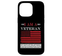I am A Veteran My Oath Has No Expiration Men's Veteran Case for iPhone 14 Pro Max