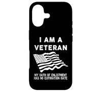 I am A Veteran My Oath Has No Expiration Men's Veteran Case for iPhone 17