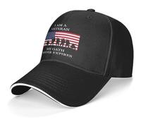 I Am A Veteran My Oath Never Expires Men Women Trucker Hats Classic Peak Caps Plain Flat Brim Baseball Caps for Walking Hiking Sports