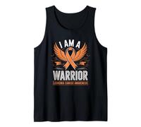 I Am A Warrior Leukemia Cancer Awareness Tank Top