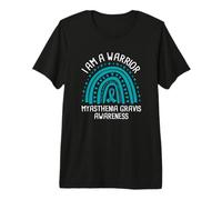 I Am A Warrior Myasthenia Gravis Awareness Premium T-Shirt