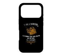 I Am A Writer - Author Journalist Poet Funny Novel Book Worm Case for iPhone 17 Pro