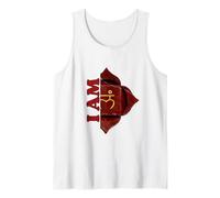 I AM Affirmation, Root Chakra Healing and Opening Tank Top