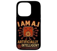 I Am AI Artificially Intelligent Joke Meme Party Joke Case for iPhone 14 Pro