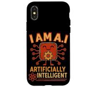I Am AI Artificially Intelligent Joke Meme Party Joke Case for iPhone X/XS