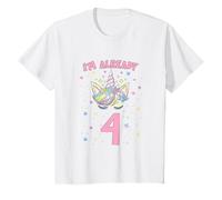 I am already 4 years unicorn birthday girl T-Shirt