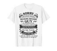 I Am Already Taken by a Freaking Awesome Guy Born in May T-Shirt