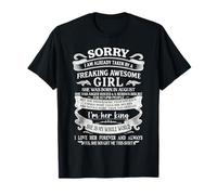 I Am Already Taken by Freaking Awesome Girl Born in August T-Shirt