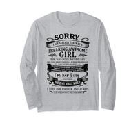 I Am Already Taken by Freaking Awesome Girl Born in February Long Sleeve T-Shirt