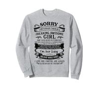 I Am Already Taken By Freaking Awesome Girl Born in February Sweatshirt
