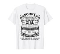 I Am Already Taken by Freaking Awesome Girl Born in January T-Shirt