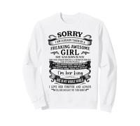 I Am Already Taken by Freaking Awesome Girl Born in May Sweatshirt