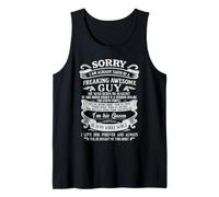 I Am Already Taken by Freaking Awesome Guy Born in August Tank Top